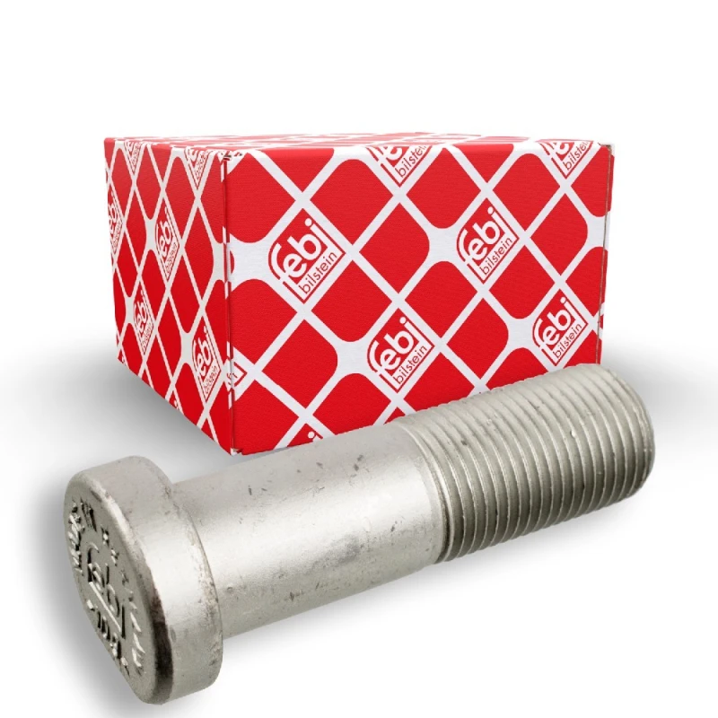 Image of FEBI BILSTEIN 12862 Wheel Stud Front Axle Steel Wheel Stud (657)