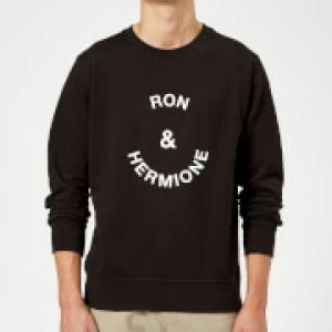 Image of Ron & Hermione Sweatshirt - Black - 5XL