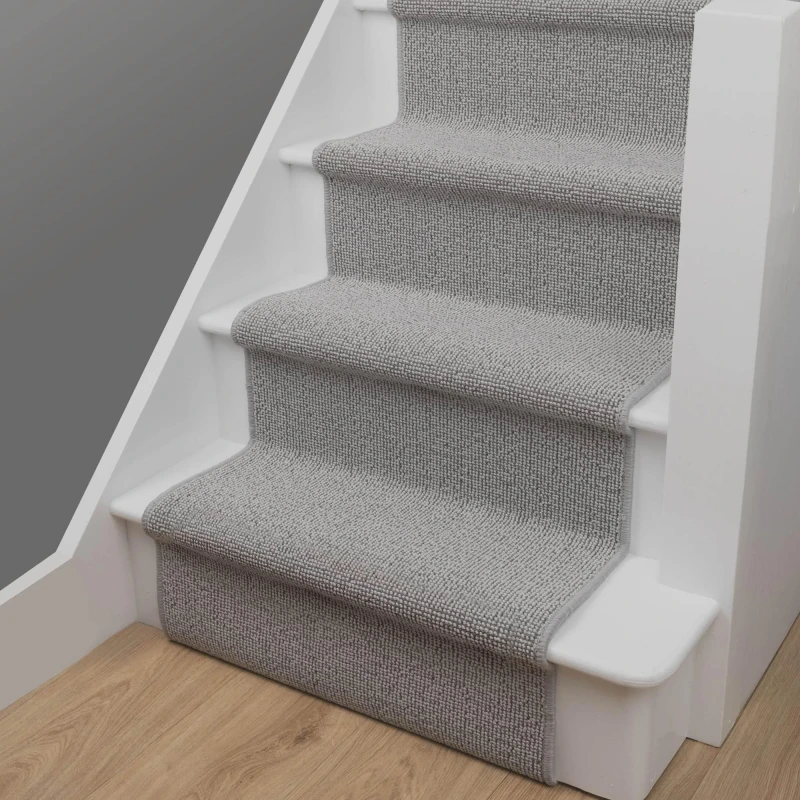 Image of Homemaker Stair Runner - Bobble Design - Light Grey Runners 57x600cm Grey 40403602000