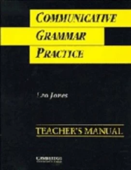 Image of Communicative Grammar Practice by Leo Jones Paperback