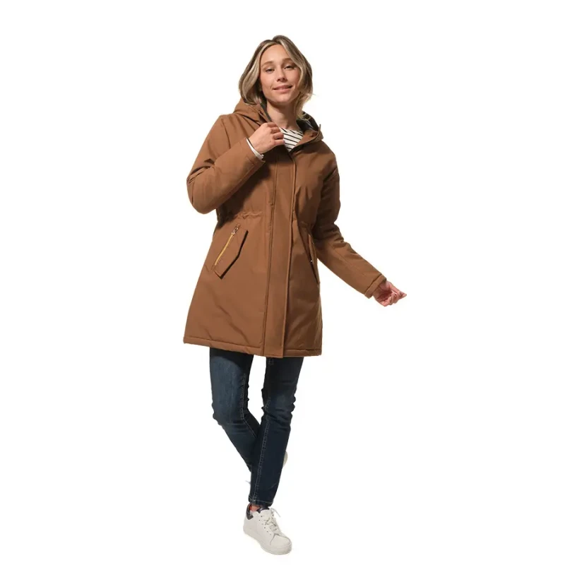 Image of Hublot Mode Marine Womens parka Hublot Mode Marine Marron Female L