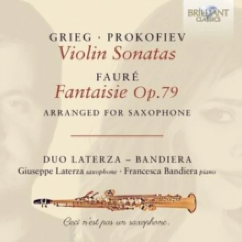 Image of Grieg/Prokofiev: Violin Sonatas/Faur: Fantaisie, Op. 79 CD / Album (Jewel Case)