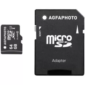 image of AgfaPhoto MicroSDXC Memory Card 10582 - 64GB