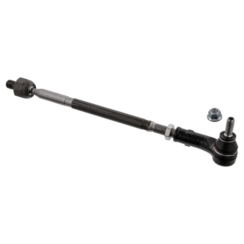 Image of FEBI BILSTEIN 32180 Tie Rod OE Turbo NEW, Front Axle Right, with lock nut Rod Assembly (284)