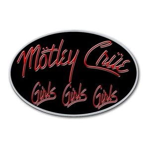 image of Motley Crue - Girls, Girls, Girls Pin Badge