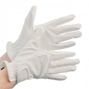 image of Shires Bicton Competition Glove - White