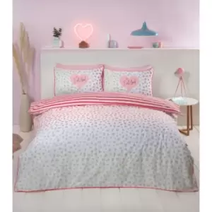 Image of Dalmatian Blush Duvet Set - Single