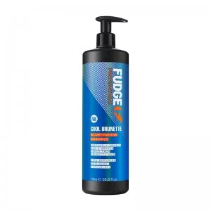 image of Fudge Cool Brunette Blue-Toning Shampoo 1L