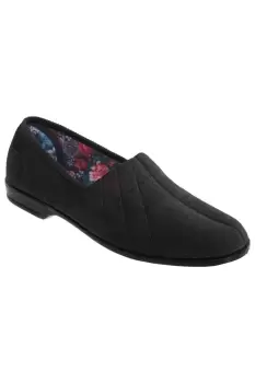 Image of Audrey III Roll Top Velour Slippers