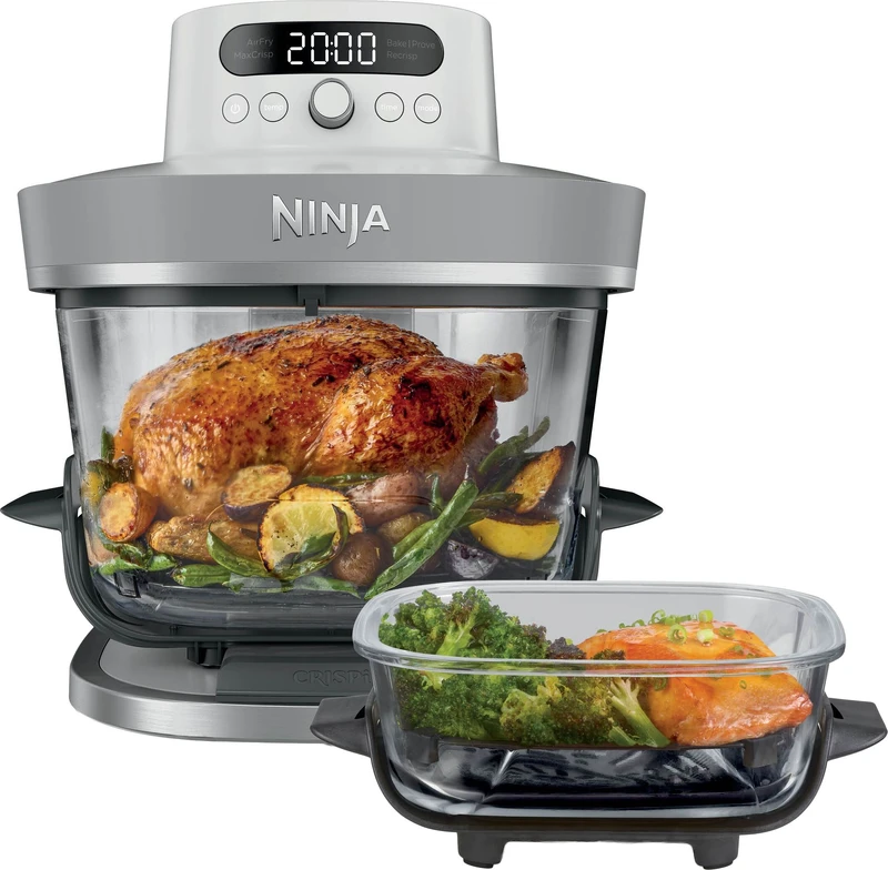 Image of Ninja CRISPi Pro AS090UKWH 5-in-1 XL Glass Air Fryer