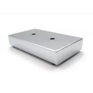 Image of Chrome Feet Legs Sofa Beds Cupboard Cabinets Kitchen - Size 34mm