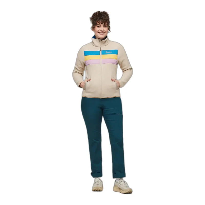 Image of Cotopaxi Womens fleece Cotopaxi Teca Fleece Full-Zip Beige Female XS