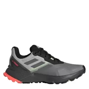 Image of adidas Terrex Soulstride RAIN. RDY Trail Running Shoes Wom - Grey Three / Grey Four / Turbo