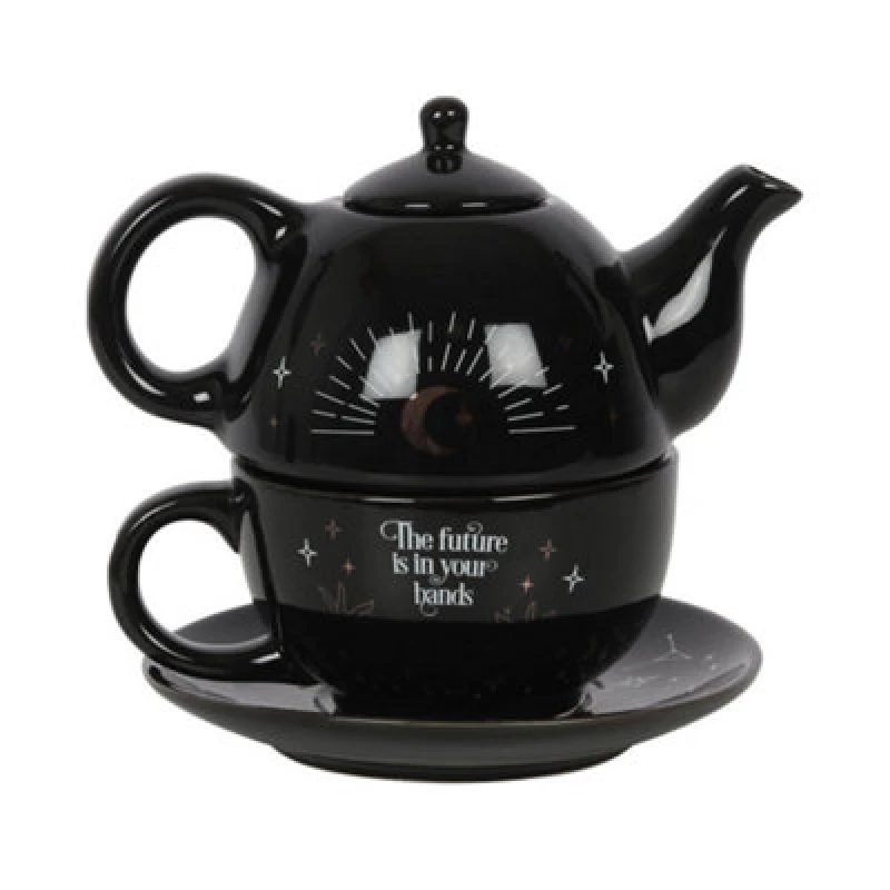 Image of Something Different The Fortune Teller Tea For One Tea Set