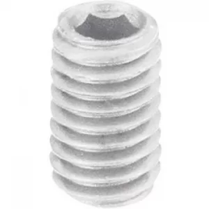 Image of TOOLCRAFT 830379 Setscrew M6 5mm Polyamide 10 pc(s)