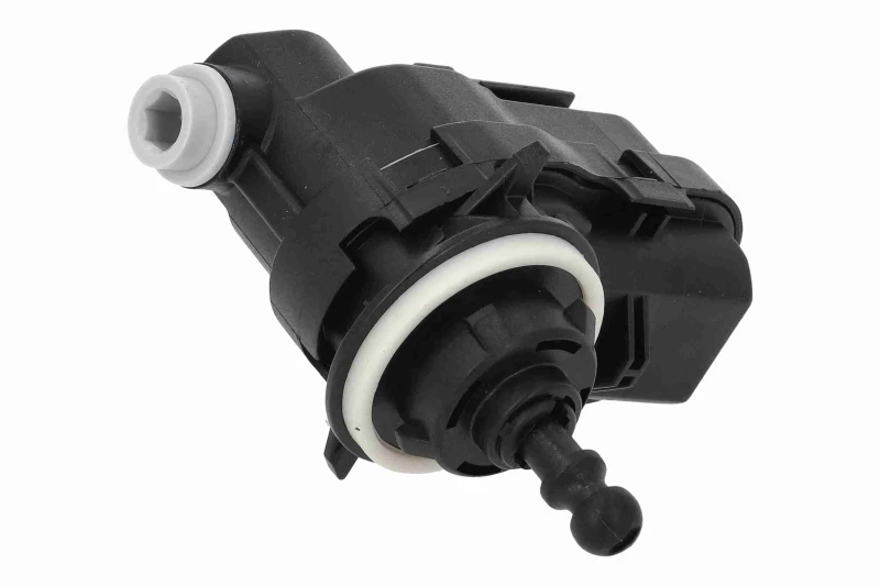 Image of VEMO V46-77-0024 Headlight Motor Left Front, Original VEMO Quality Control,headlight range adjustment (700)