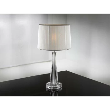 image of Schuller Lin - Table Lamp Silver, E27