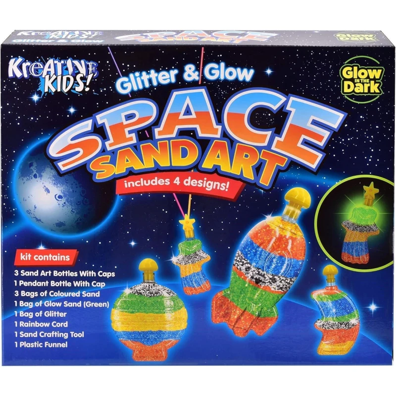 Image of Kreative Kids Space Sand Art Kit White