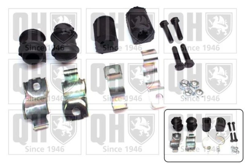 Image of QUINTON HAZELL Repair kit, anti-roll bar bush QUINTON HAZELL EMBK2076