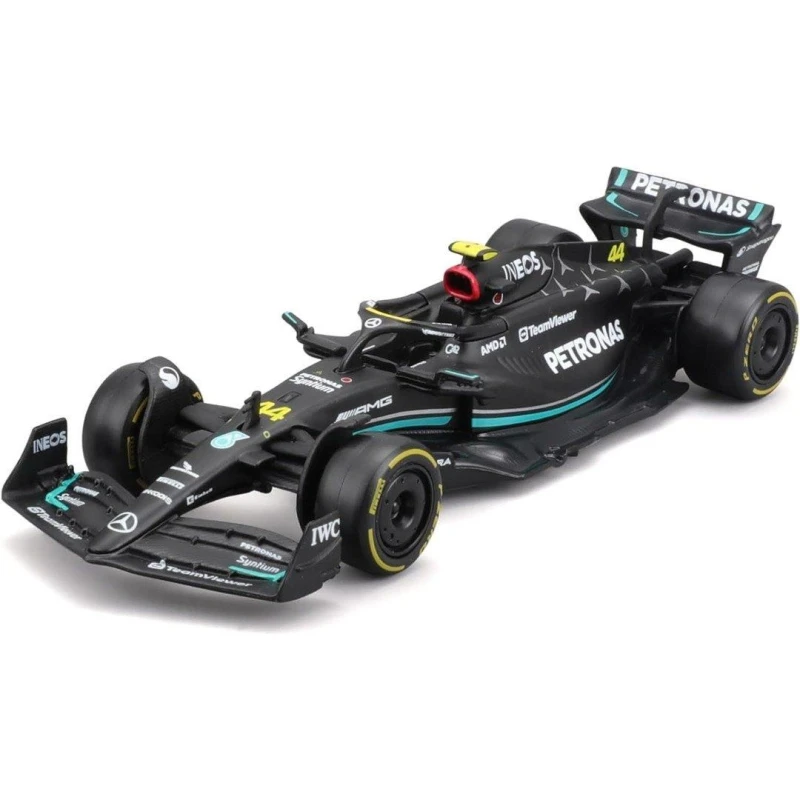 Image of Bburago 1:43 F1 MB W14 2023 Lewis Hamilton No. 44 Multi unisex