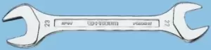 Image of Facom Metric 26 x 28mm Satin Chrome Double Ended Open Spanner