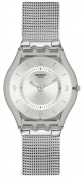 Image of Swatch Skin Classic Metal Knit SFM118M Watch