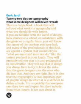 Image of Twenty-Two Tips on Typography Book