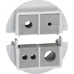 Image of Icotek QVT 504 Cable grommet compartimentable Polycarbonate PC Grey