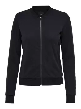 Image of ONLY Bomber Sweatshirt Women Black