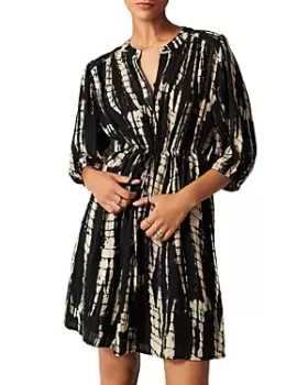 image of ba & sh Kenya Tie Dye Shirt Dress