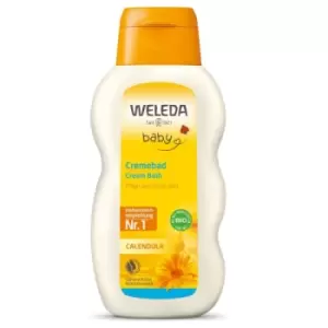Image of Weleda Calendula Baby Cream Bath 200ml