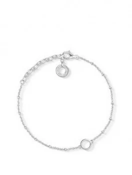 Image of Thomas Sabo Sterling Silver Charm Club Dots Bracelet