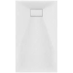 image of Maya Kai Rectangular Shower Tray 700X1700mm White