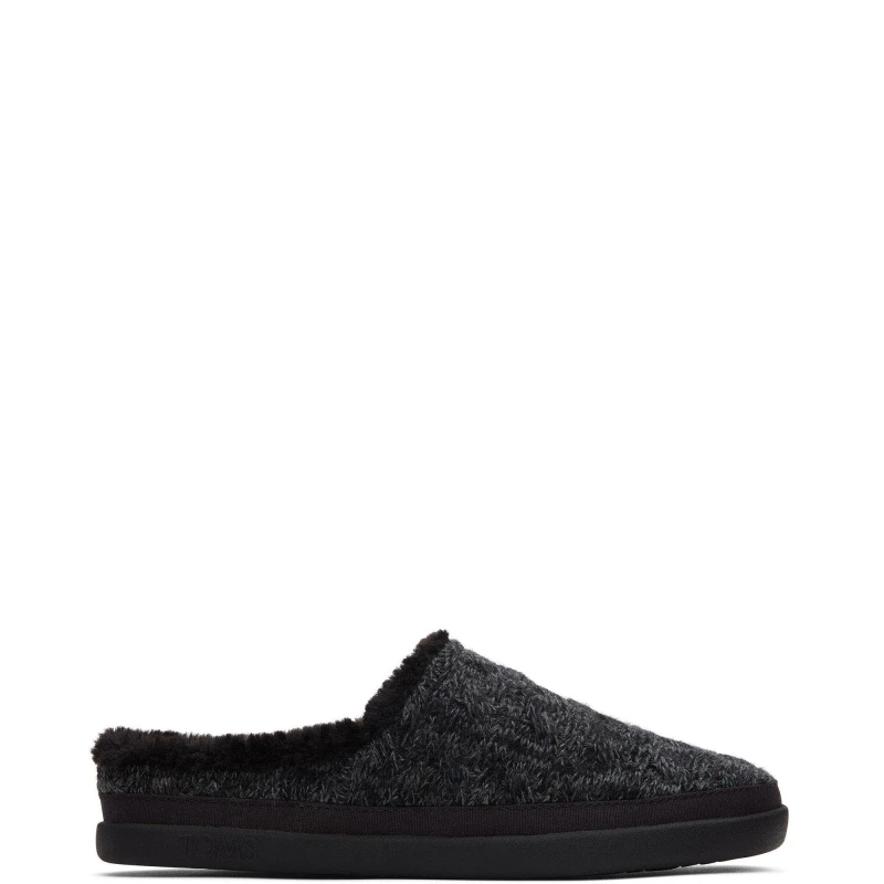 Image of Toms Sage Slipper Black female 5 (37.5)