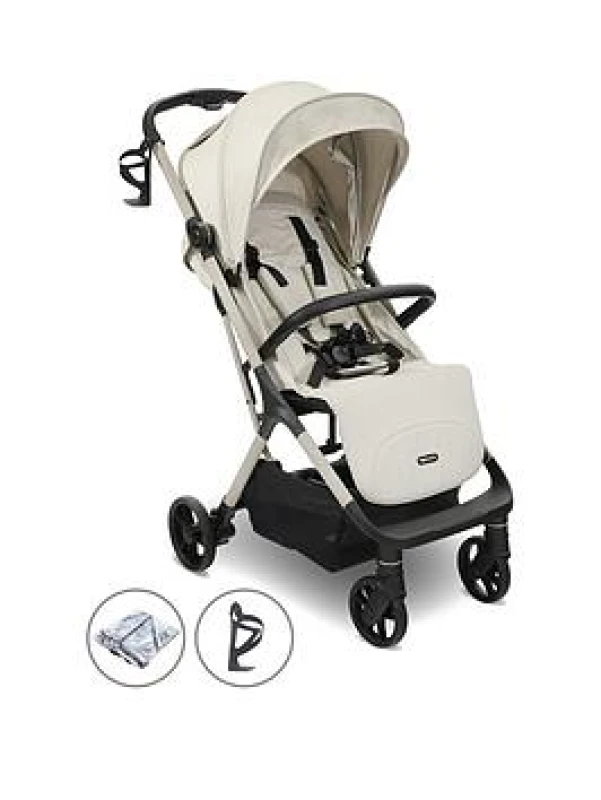 Image of My Babiie MBX7 Ivory Compact Stroller, Ivory Ivory WB2H6 Unisex