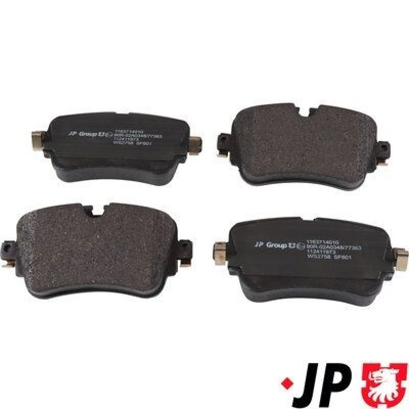 Image of JP GROUP Brake pad set JP GROUP 1163714010
