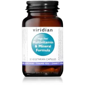Image of Viridian High Five Multivitamin & Mineral Formula 30 caps