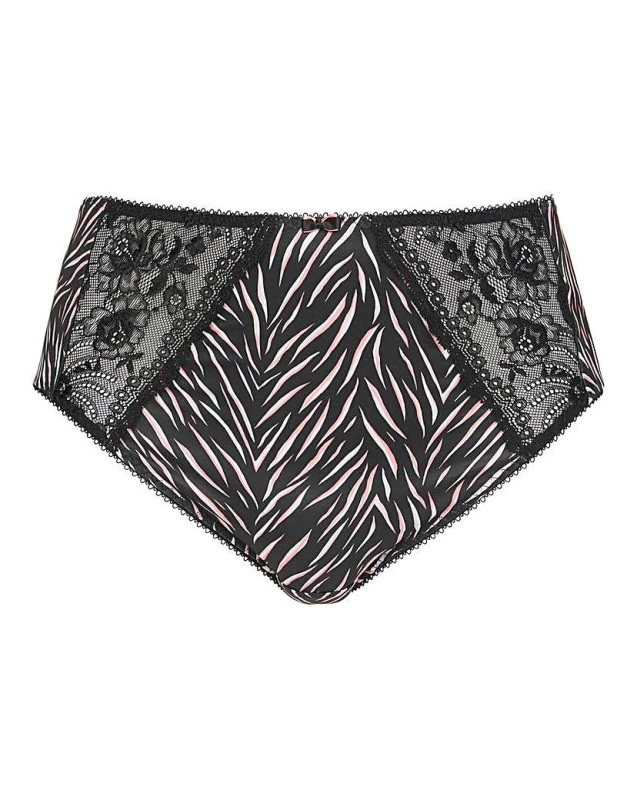 Image of Elomi Morgan Full Brief Serengeti Black female