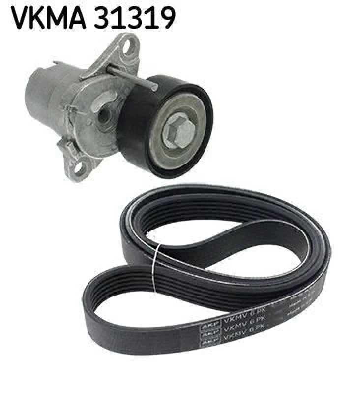 Image of SKF V-Ribbed Belt Set SKF VKMA 31319