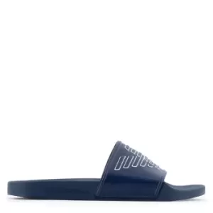 Image of Emporio Armani Eagle Sliders - Blue