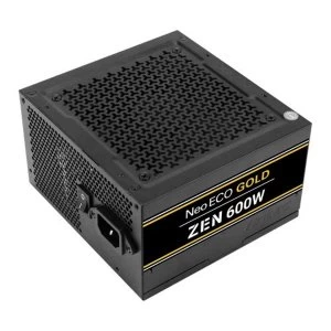 Image of Antec 600W NeoECO Gold ZEN PSU Fully Wired LLC Design 80+ Gold Cont Power UK Plug