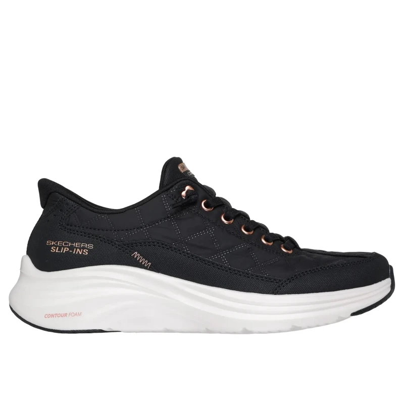 Image of Skechers Womens Trainers Skechers Contour Foam golden hour Noir Female 36
