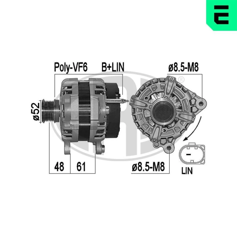 Image of ERA Alternator ERA 209562A