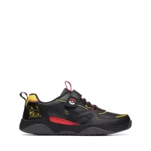 Image of Clarks Grip Pearl Trainers Childrens - Black