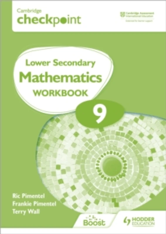 Image of Terry Wall Cambridge Checkpoint Lower Secondary Mathematics Workbook 9 Book Multi unisex