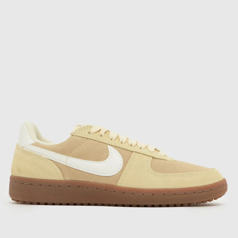 Image of Nike Field General Trainers in Pale Yellow Pale Yellow UK 7 (EU 41)