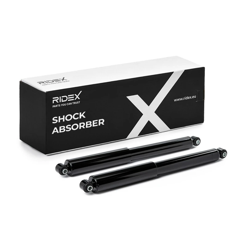 Image of RIDEX 854S20462 Shock absorber Rear Axle both sides, Gas Pressure Shock Absorber (854)