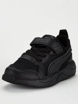 Image of Puma X-Ray AC Childrens Trainers - Black, Size 13