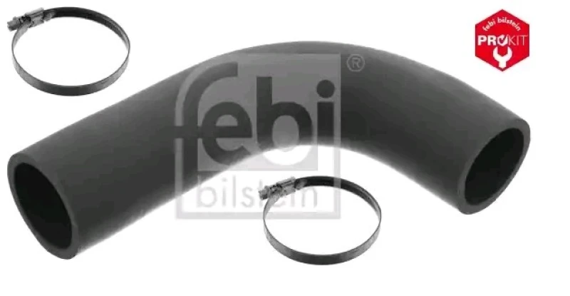 Image of FEBI BILSTEIN 49152 Radiator Hose OE Turbo NEW, Silicone, with clamps Silicone Radiator Hose (475)