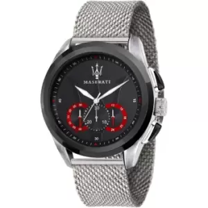 Mens Maserati Stainless Steel Traguardo Traguardo